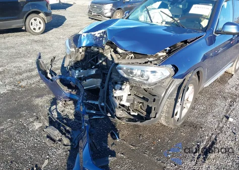 2021 BMW X3 xDrive30I из США, поврежденный, VIN 5UXTY5C03M9E70637